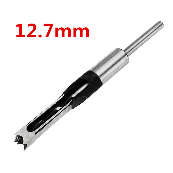 12.7mm Woodworking Square Hole Saw Drill Bit Square Mortising Chisel Drill Bit