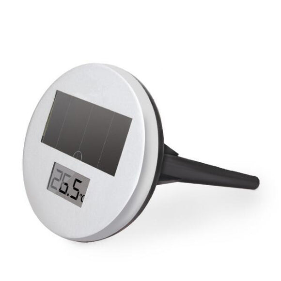 Solar Powered Digital Thermometer Wireless Pond Pool Floating LED Instant Read Thermometer