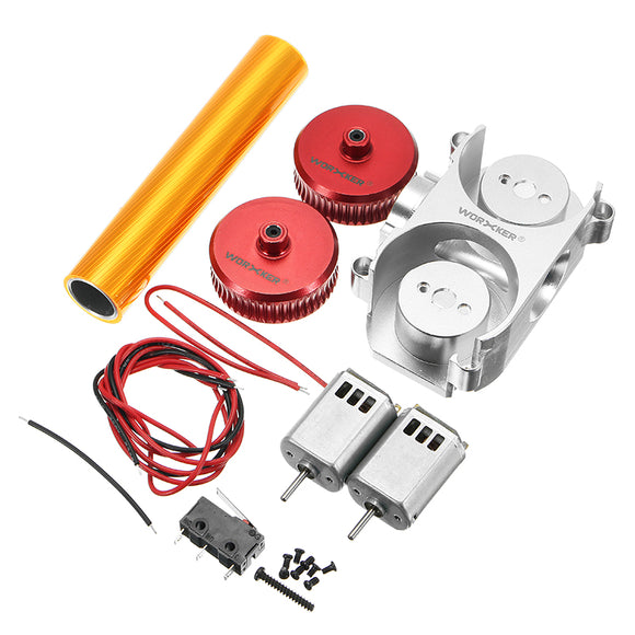 WORKER High Power Metal Flywheel Kit Set For Nerf Stryfe Accessory