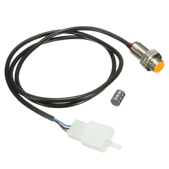 Sensor Cable With 3 Magnet for Motorcycle Digital Odometer Speedometer Tachometer