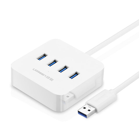 UGreen CR118 5Gbps High Speed Multi-interface 4 USB 3.0 Ports HUB Adapter with Cable 0.5/1M