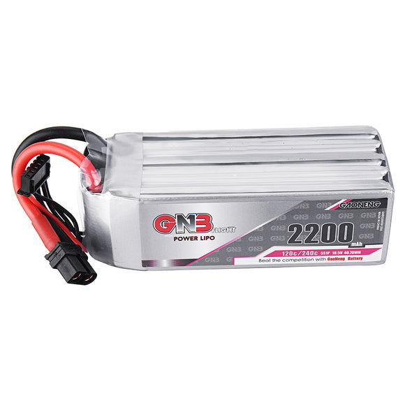 GAONENG GNB 18.5V 2200mAh 120C 5S XT60U-F Plug Lipo Battery for RC Model