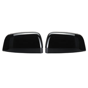 2Pcs Car Glossy Black ABS Side Mirror Cover Caps For Jeep Grand Cherokee 2011-2019