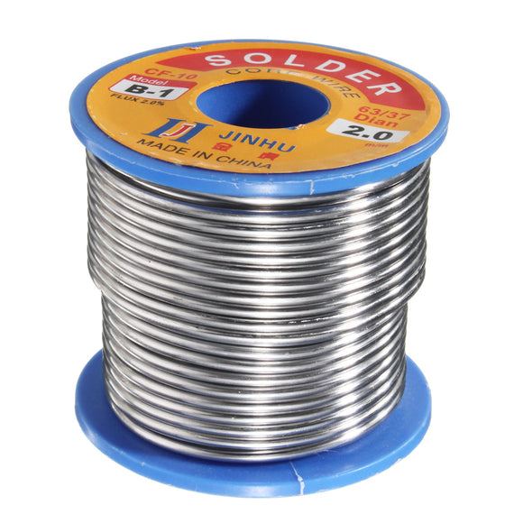 300g 2.0mm Welding Wire Welding Solder Wire 63/37 Tin Lead 2.0% Flux Roll