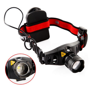 Q5 LED Headlamp Light Zoom Zoomable Headlight Headlamp Torch