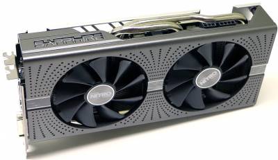 Sapphire rX-580 - Nitro+ edition - 4Gb Oc edition with nitro glow RGB LED + aluminum backplate -