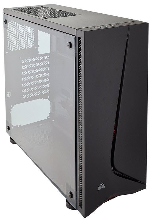 Corsair CC-9011138 carbide series spec-05 Windowed side panel , blacK , No psu ( bottom placed psu design )