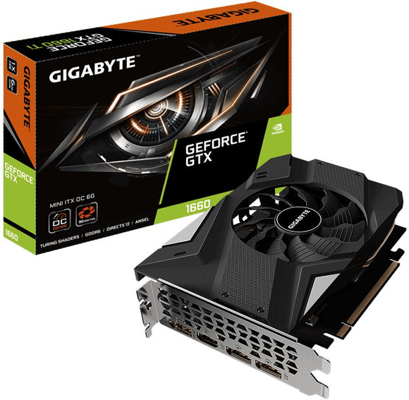 Gigabyte GV-N1660oC-6GD - gtx1660 Itx Oc