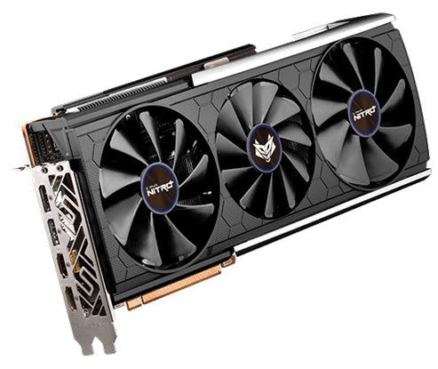 Sapphire rX-5700XT Nitro edition - 7nm , 2 slots required , with nitro glow ARGB LED + aluminum backplate