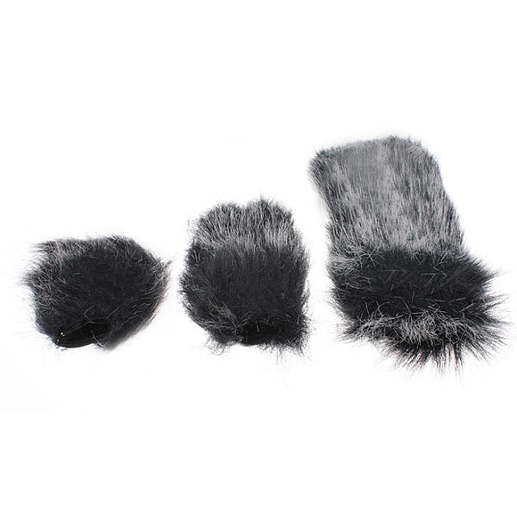 Microphone Wind Shield Fur Wind Muff Windscreedn For Camcorder Recorder