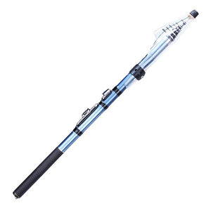 Telescopic Jigging Fishing Rod Portable Fiber Glass Rod 1.5m~2.7m