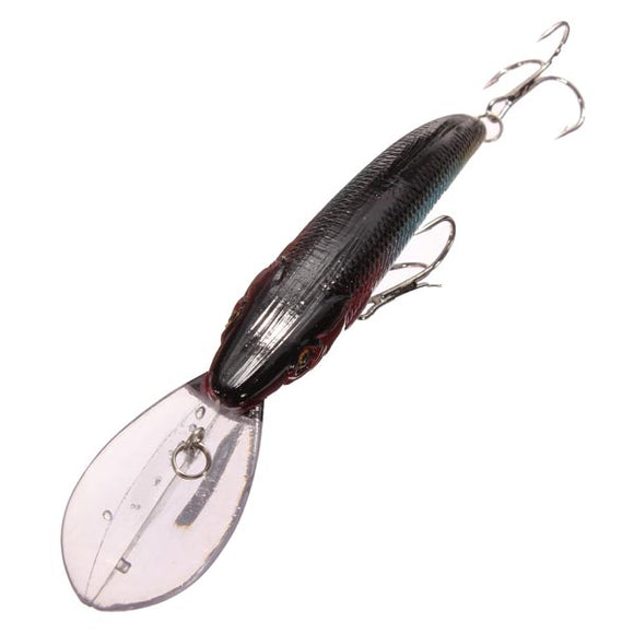 Bass Fishing Lures Diving Crankbaits Minnow Treble Hooks Baits 15.5cm