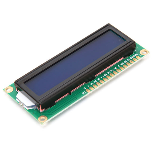 1Pc 1602 Character LCD Display Module Blue Backlight