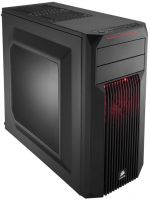 Corsair CC-9011058-WW carbide series spec-03 + Windowed side panel , No psu ( bottom placed psu design ) , all black