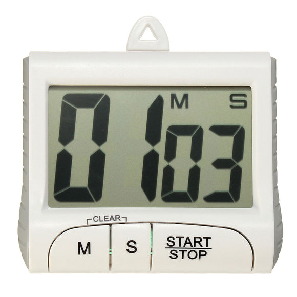 Digital LCD Electronic Timer  Stopwatch Countdown Count Up Magnetic